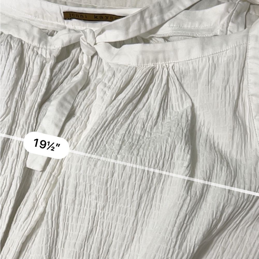 Jenni Kayne White Cotton Dress 12 - Picture 12 of 14